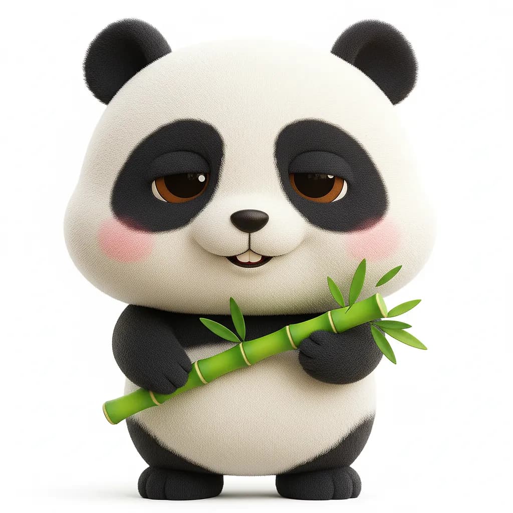 Panda character portfolio