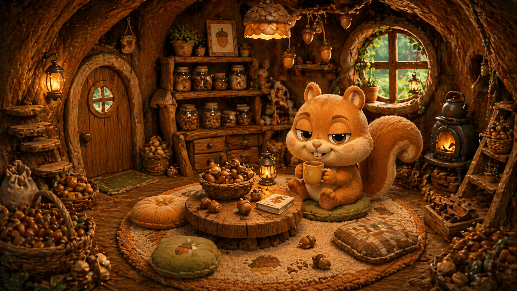 Squirrel House